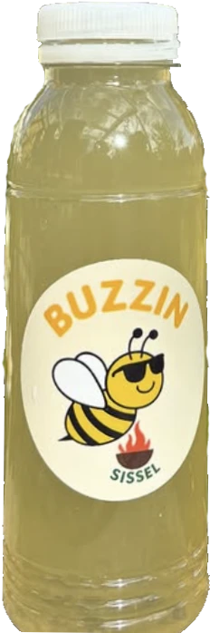 Buzzin energy drink bottle